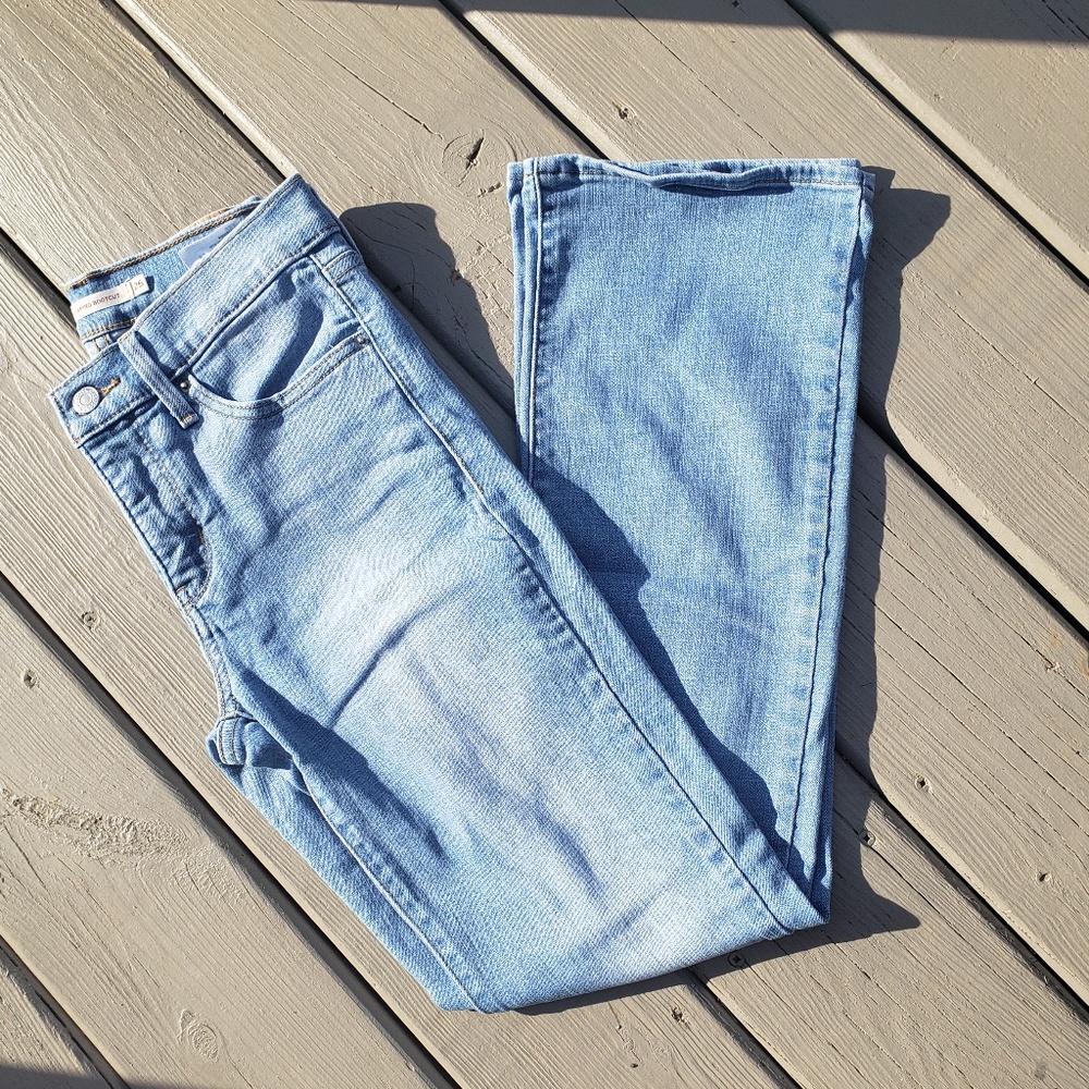 Levi's 315 Bootcut Light Wash Jeans